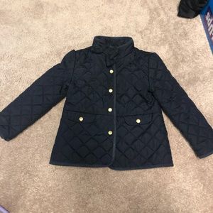Janie and Jack Bow Quilted Jacket